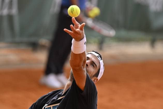 Karen Khachanov (RUS) TENNIS : Rolex Monte Carlo 2024 - Monte Carlo - 07 04 2024 Panoramic Panoramic 
