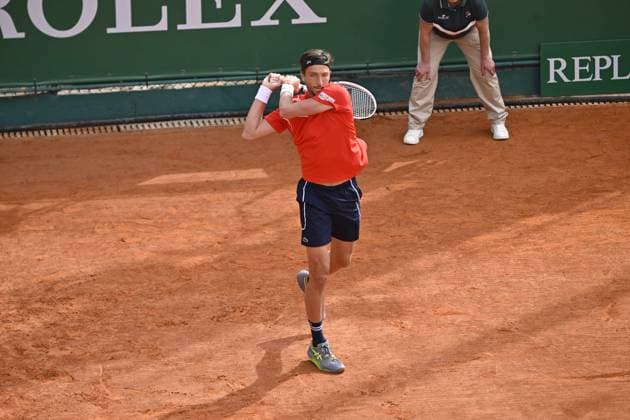 Arthur Rinderknech (FRA) TENNIS : Rolex Monte Carlo 2024 - Monte Carlo - 07 04 2024 Panoramic Panoramic 