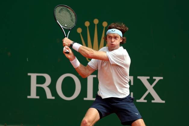 Tennis, ATP tournament in Monte Carlo, training and qualifying