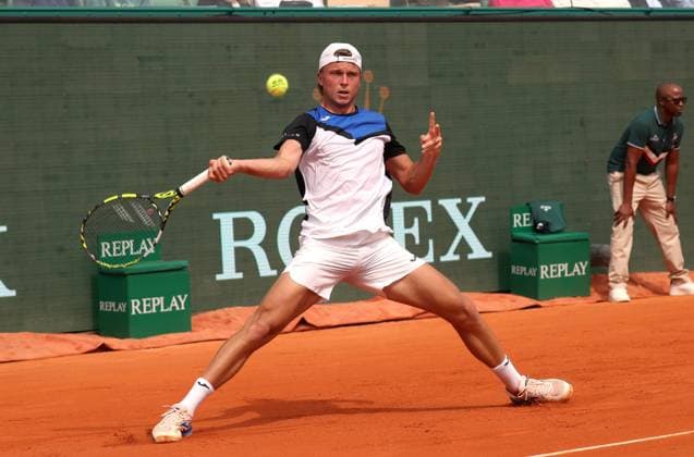 ROLEX MONTE-CARLO MASTERS QUALIFS PHOTOPQR NICE MATIN Jean François Ottonello ; Roquebrune-Cap-Martin ; 07 04 2024 ; ROLEX MONTE-CARLO MASTERS - Alexandre Muller Roquebrune-Cap-Martin France  Copyright: xPHOTOPQR NICExMATIN MAXPPPxJeanxFrançoisxOttonellox 20240407NIM5204 20240407NIM5204