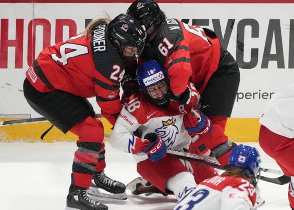 Ice hockey, World Championship, Women, Canada - Czech Republic