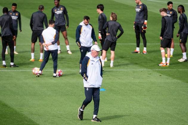 Football, CL, Real Madrid training