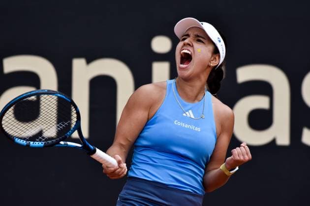Tennis, WTA tournament in Bogota, final