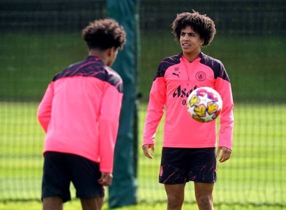 Football, CL, Manchester City training