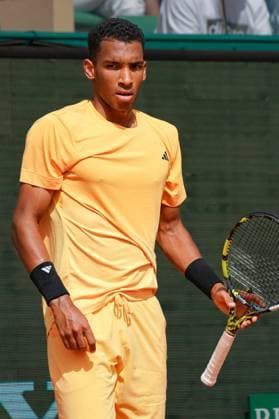 Felix Auger-Aliassime (Canada) TENNIS : Monaco Rolex Master 1000 - 1er tour - Monaco - 08 04 2024 NorbertScanella Panoramic