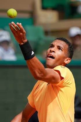 Felix Auger-Aliassime (Canada) TENNIS : Monaco Rolex Master 1000 - 1er tour - Monaco - 08 04 2024 NorbertScanella Panoramic