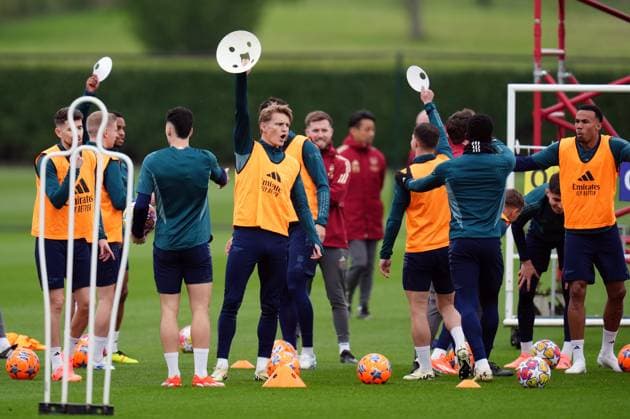 Football, CL, FC Arsenal, Training