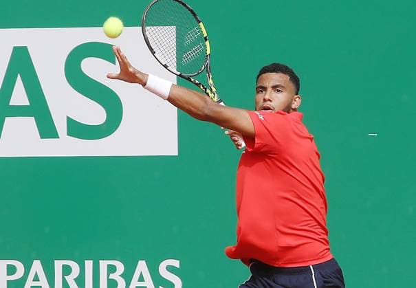 Monte-Carlo Rolex Master Tennis PHOTOPQR NICE MATIN Cyril Dodergny ; Roquebrune-cap-martin ; 08 04 2024 ; Roquebrune-cap-martin le 08 04 2024 - Monte-Carlo Country Club - Monte-Carlo Rolex Master 1000 Tennis - 1er tour - Le francais Arthur FILS Roquebrune-cap-martin France  Copyright: xPHOTOPQR NICExMATIN MAXPPPxCyrilxDodergnyx 20240408NIM7283 20240408NIM7283