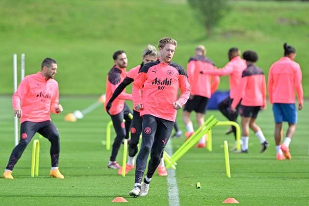 Football, CL, Manchester City, Training