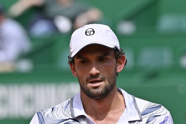Tennis - Rolex Monte Carlo 2024 - ATP, Tennis Herren - Valentin Vacherot - Monaco TENNIS - Rolex Monte Carlo 2024 - MC - 08 04 2024 ChrysleneCaillaud Panoramic 