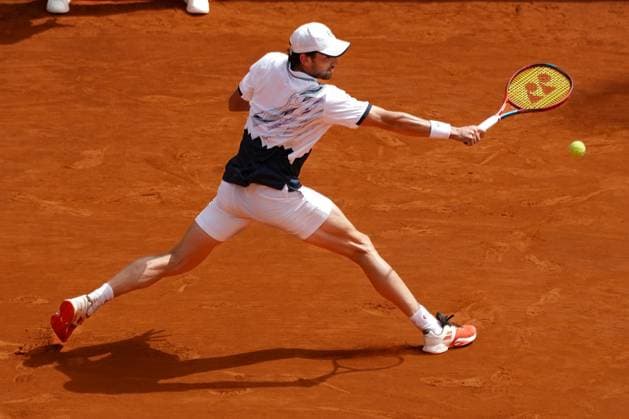 Valentin Vacherot (Monaco) TENNIS : Monaco Rolex Master 1000 - 1er tour - Monaco - 08 04 2024 NorbertScanella Panoramic 