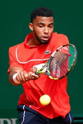 Arthur Fils (France) TENNIS : Monaco Rolex Master 1000 - 1er tour - Monaco - 08 04 2024 NorbertScanella Panoramic