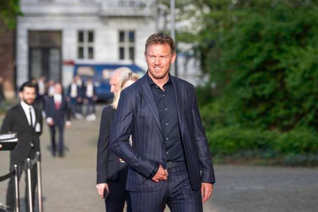 European Football Championship Workshop, European Championship, Meeting of the national coaches on 08 04 2024 at the Staendehaus in Duesseldorf Julian Nagelsmann Germany, national coach on the red carpet Photo Kirchner Media TH Copyright: xKirchner-Media THx