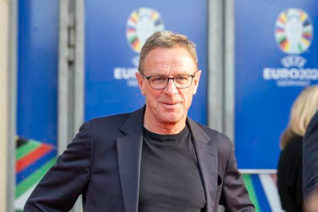 European Football Championship Workshop, European Championship, Meeting of the national coaches on 08 04 2024 at the Staendehaus in Duesseldorf Ralf Rangnick Austria, national coach in front of the entrance Photo Kirchner Media TH Copyright: xKirchner-Media THx