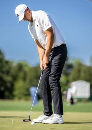 240408 Ludvig Aberg of Sweden during practice prior to the 2024 Masters Golf Tournament on April 8, 2024 in Augusta Photo Petter Arvidson BILDBYRAN kod PA PA0789 golf masters 1 bbeng the masters Augusta sverige  Copyright: PETTERxARVIDSON BB240408PA069