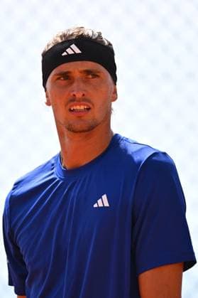 Monaco Rolex Masters Alexander Zverev (GER) during practice at the Monaco Rolex Masters in Monte Carlo, on April, 8, 2024. Photo by Corinne Dubreuil ABACAPRESS.COM Monaco Monaco  Copyright: xDubreuilxCorinne ABACAx
