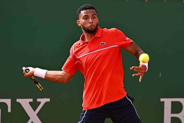Monaco Rolex Masters Arthur Fils (FRA) during his first round match at the Monaco Rolex Masters in Monte Carlo, on April, 8, 2024. Photo by Corinne Dubreuil ABACAPRESS.COM Monaco Monaco  Copyright: xDubreuilxCorinne ABACAx