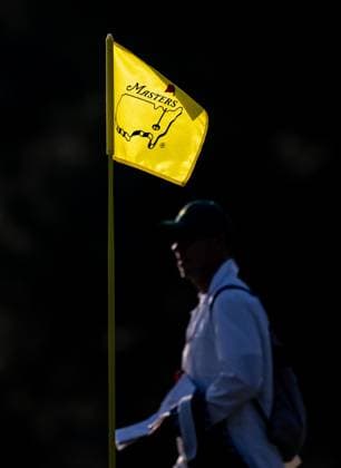 240408 The pin flag prior to the 2024 Masters Golf Tournament on April 8, 2024 in Augusta Photo Petter Arvidson BILDBYRAN kod PA PA0789 golf masters 1 bbeng the masters Augusta genre  Copyright: PETTERxARVIDSON BB240408PA194
