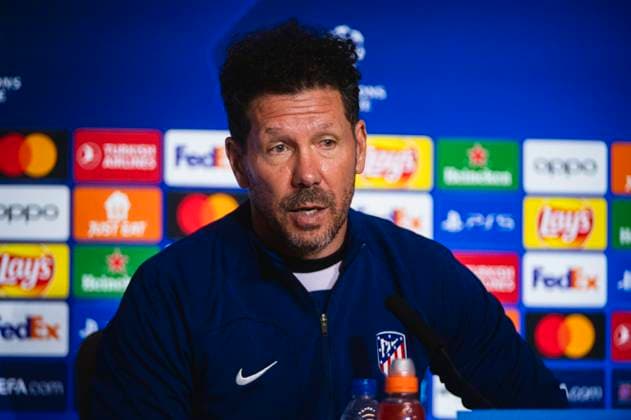 Football, CL, Atletico Madrid, Press conference