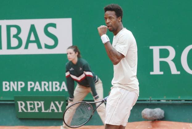 Monte-Carlo Rolex Master Tennis PHOTOPQR NICE MATIN Cyril Dodergny ; Roquebrune-cap-martin ; 09 04 2024 ; Roquebrune-cap-martin le 09 04 2024 - Monte-Carlo Country Club - Monte-Carlo Rolex Master 1000 Tennis - 2eme Tour - Le Francais Gael MONFILS Roquebrune-cap-martin France Copyright: xPHOTOPQR NICExMATIN MAXPPPxCyrilxDodergnyx 20240409NIM9458 20240409NIM9458