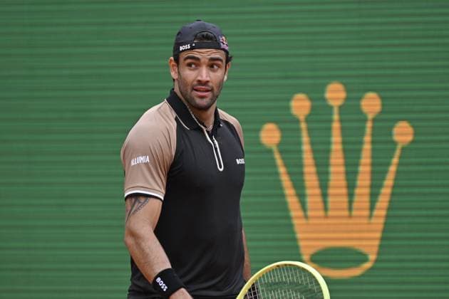 Tennis - Rolex Monte Carlo 2024 - ATP, Tennis Herren - Matteo Berrettini - Italie TENNIS - Rolex Monte Carlo 2024 - MC - 099 04 2024 ChrysleneCaillaud Panoramic 