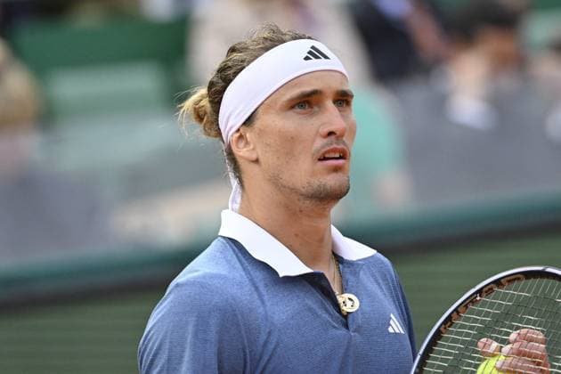 Tennis - Rolex Monte Carlo 2024 - ATP, Tennis Herren - Alexander Zverev - Allemagne TENNIS - Rolex Monte Carlo 2024 - MC - 099 04 2024 ChrysleneCaillaud Panoramic 