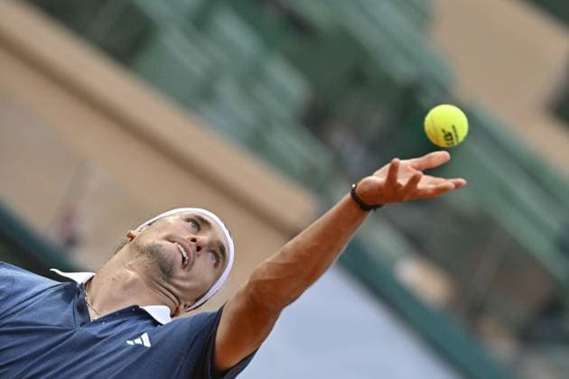 Tennis - Rolex Monte Carlo 2024 - ATP, Tennis Herren - Alexander Zverev - Allemagne TENNIS - Rolex Monte Carlo 2024 - MC - 099 04 2024 ChrysleneCaillaud Panoramic 