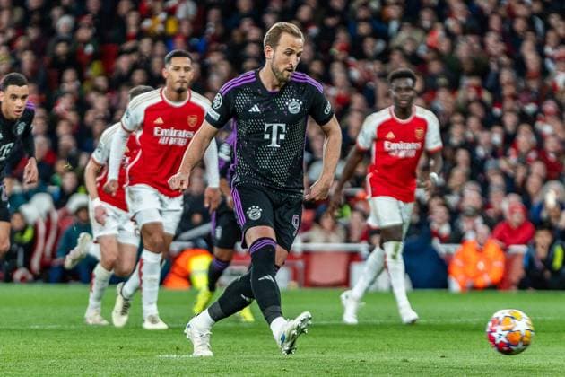 FC Arsenal vs FC Bayern Muenchen , Football, UEFA Champions League, Quarterfinals, 09 04 2024 FC Arsenal vs FC Bayern Muenchen , Football, UEFA Champions League, Quarterfinals, 09 04 2024 London Copyright: xEibner-Pressefoto BahhoxKarax EP_FCB
