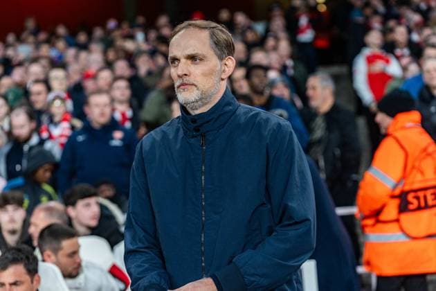 Thomas Tuchel FC Bayern Muenchen, Head Coach FC Arsenal vs FC Bayern Muenchen , Football, UEFA Champions League, Quarter-final, 09 04 2024 FC Arsenal vs FC Bayern Muenchen , Football, UEFA Champions League, Quarter-final, 09 04 2024 London Copyright: xEibner-Pressefoto BahhoxKarax EP_FCB