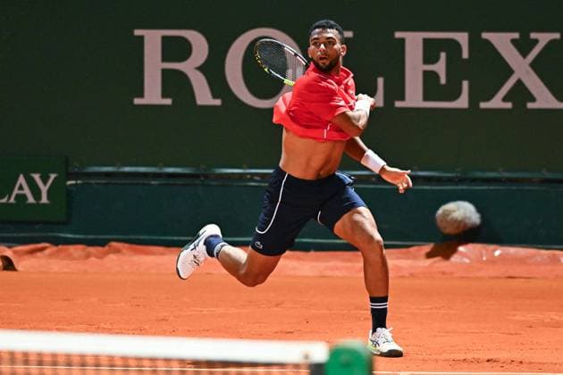 Monaco Rolex Masters Arthur Fils (FRA) during his second round at the Monaco Rolex Masters in Monte Carlo, on April, 9, 2024. Photo by Corinne Dubreuil ABACAPRESS.COM Monaco Monaco  Copyright: xDubreuilxCorinne ABACAx