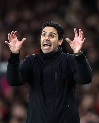 Mikel Arteta the Arsenal manager Arsenal v Bayern Munich, UEFA Champions League 1 4 Final 1st Leg, Emirates Stadium, Highbury, London, UK - 09 04 2024 Editorial use only  Copyright: xMattxImpey Shutterstockx 14426976da