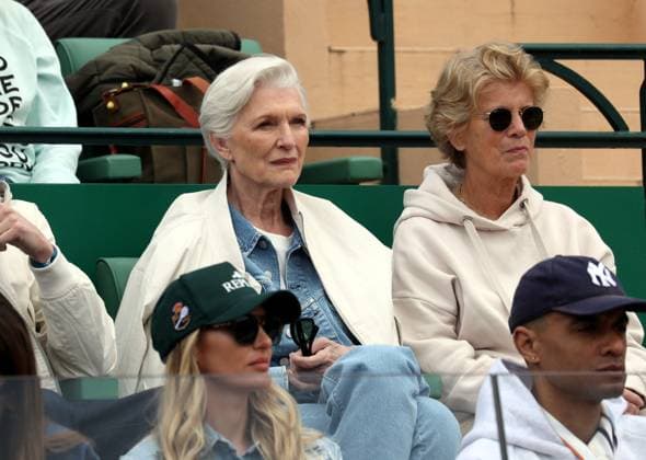 GUESTS ROLEX MONTE-CARLO MASTERS PHOTOPQR NICE MATIN Jean François Ottonello ; Roquebrune-Cap-Martin ; 10 04 2024 ; Guests au Rolex Monte-Carlo Masters - Maye Musk, la mere d Elon Musk Roquebrune-Cap-Martin France  Copyright: xPHOTOPQR NICExMATIN MAXPPPxJeanxFrançoisxOttonellox 20240410NIM0351 20240410NIM0351