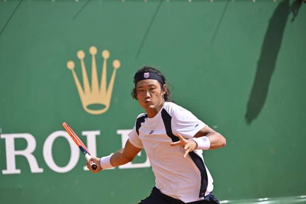 Tennis - Rolex Monte Carlo 2024 - ATP, Tennis Herren - Z Zhang - Chine TENNIS - Rolex Monte Carlo 2024 - MC - 10 04 2024 ChrysleneCaillaud Panoramic 