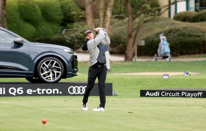 GOLF - Audi Circuit FROHNLEITEN,AUSTRIA,10.APR.24 - GOLF - Audi Circuit, GC Murhof. Image shows Alessandro Haemmerle (AUT).  GEPAxpictures xHansxOberlaender
