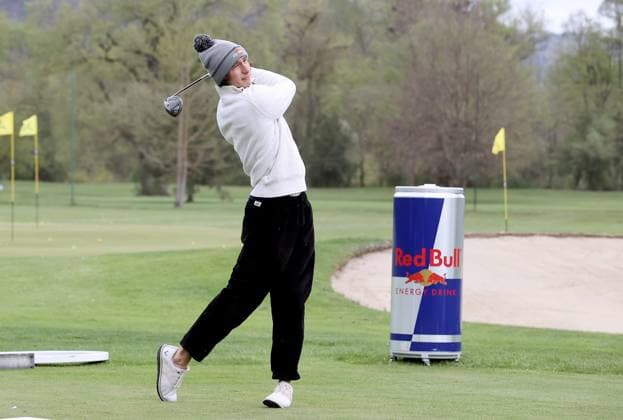 GOLF - Audi Circuit FROHNLEITEN,AUSTRIA,10.APR.24 - GOLF - Audi Circuit, GC Murhof. Image shows Elias Walzl (AUT).  GEPAxpictures xHansxOberlaender