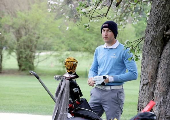 GOLF - Audi Circuit FROHNLEITEN,AUSTRIA,10.APR.24 - GOLF - Audi Circuit, GC Murhof. Image shows Paul Schebesta (AUT).  GEPAxpictures xHansxOberlaender