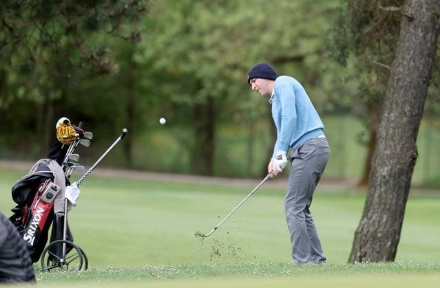 GOLF - Audi Circuit FROHNLEITEN,AUSTRIA,10.APR.24 - GOLF - Audi Circuit, GC Murhof. Image shows Paul Schebesta (AUT).  GEPAxpictures xHansxOberlaender