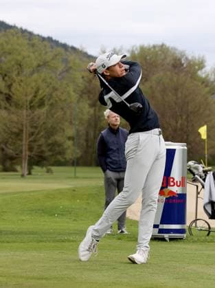 GOLF - Audi Circuit FROHNLEITEN,AUSTRIA,10.APR.24 - GOLF - Audi Circuit, GC Murhof. Image shows Lorenz Habel (AUT).  GEPAxpictures xHansxOberlaender