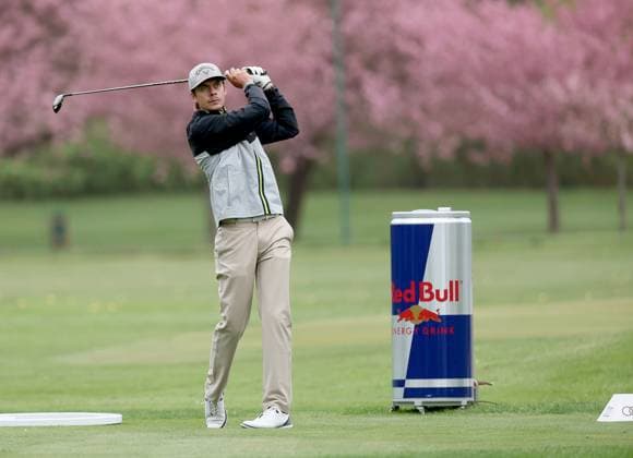 GOLF - Audi Circuit FROHNLEITEN,AUSTRIA,10.APR.24 - GOLF - Audi Circuit, GC Murhof. Image shows Manuel Laritz (AUT).  GEPAxpictures xHansxOberlaender