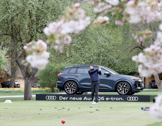 GOLF - Audi Circuit FROHNLEITEN,AUSTRIA,10.APR.24 - GOLF - Audi Circuit, GC Murhof. Image shows Andre Bossert (SUI).  GEPAxpictures xHansxOberlaender