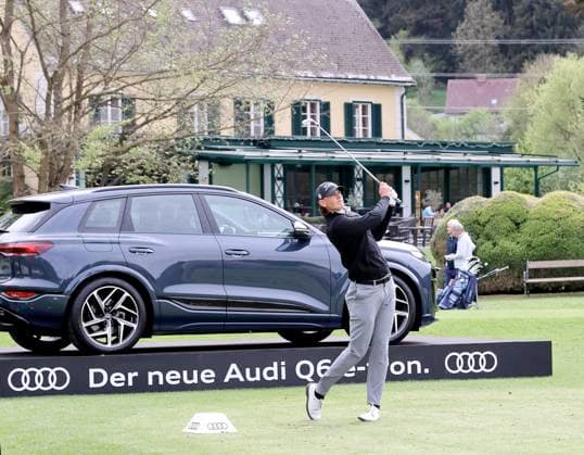 GOLF - Audi Circuit FROHNLEITEN,AUSTRIA,10.APR.24 - GOLF - Audi Circuit, GC Murhof. Image shows Moritz Russling (AUT).  GEPAxpictures xHansxOberlaender