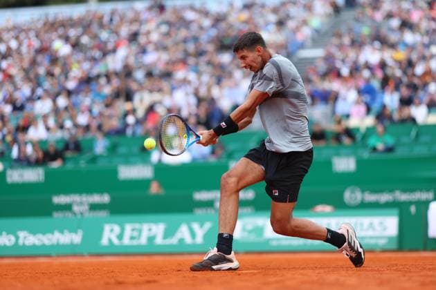 Alexei Popyrin TENNIS : Rolex Monte Carlo Masters - 10 04 2024 AntoineCouvercelle Panoramic 