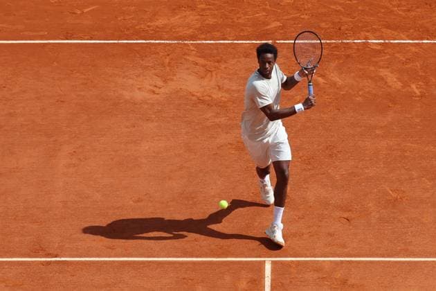 Gael Monfils TENNIS : Rolex Monte Carlo Masters - 10 04 2024 AntoineCouvercelle Panoramic 