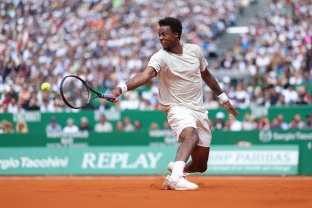 Gael Monfils TENNIS : Rolex Monte Carlo Masters - 10 04 2024 AntoineCouvercelle Panoramic 