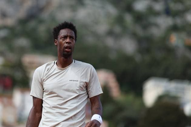 Gael Monfils TENNIS : Rolex Monte Carlo Masters - 10 04 2024 AntoineCouvercelle Panoramic 
