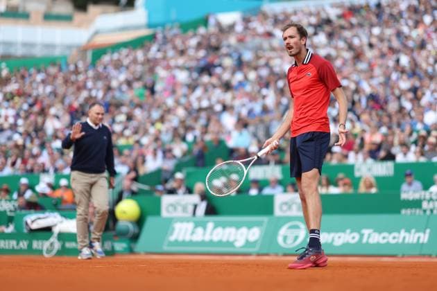 Daniil Medvedev TENNIS : Rolex Monte Carlo Masters - 10 04 2024 AntoineCouvercelle Panoramic 