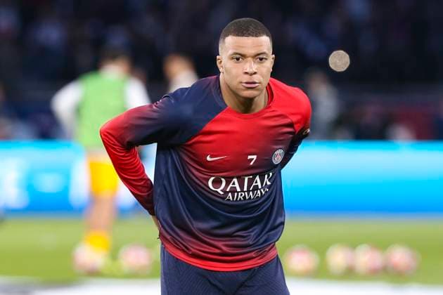Kylian Mbappe (PSG) FOOTBALL : Paris Saint Germain Vs FC Barcelone - Ligue des Champions - 10 04 2024 MichaelBaucher Panoramic 