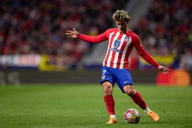 Antoine Griezmann of Atletico de Madrid in action during the UEFA Champions League 2023 24 quarter-finals match between Atletico de Madrid and Borussia Dortmund at Stadium Civitas Metropolitano on April 10, 2024 in Madrid, Spain. FOOTBALL : Atletico Madrid vs Borussia Dormund - UEFA Ligue des Champions - 1 4 Quart - 10 04 2024 LGM Panoramic 