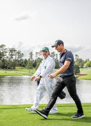 240410 Viktor Hovland of Norway during the Par Three Contest prior to the 2024 Masters Golf Tournament on April 10, 2024 in Augusta Photo Petter Arvidson BILDBYRAN kod PA PA0791 bbeng golf masters the masters Augusta us masters  Copyright: PETTERxARVIDSON BB240410PA065