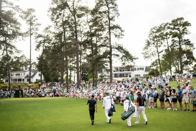 240410 Viktor Hovland of Norway during the Par Three Contest prior to the 2024 Masters Golf Tournament on April 10, 2024 in Augusta Photo Petter Arvidson BILDBYRAN kod PA PA0791 bbeng golf masters the masters Augusta us masters  Copyright: PETTERxARVIDSON BB240410PA083